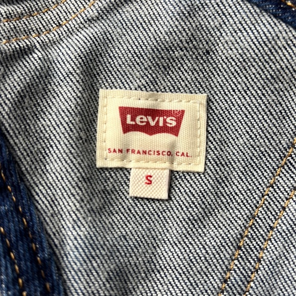 Levi's Denim Overalls Blue Size Small - Picture 8 of 10